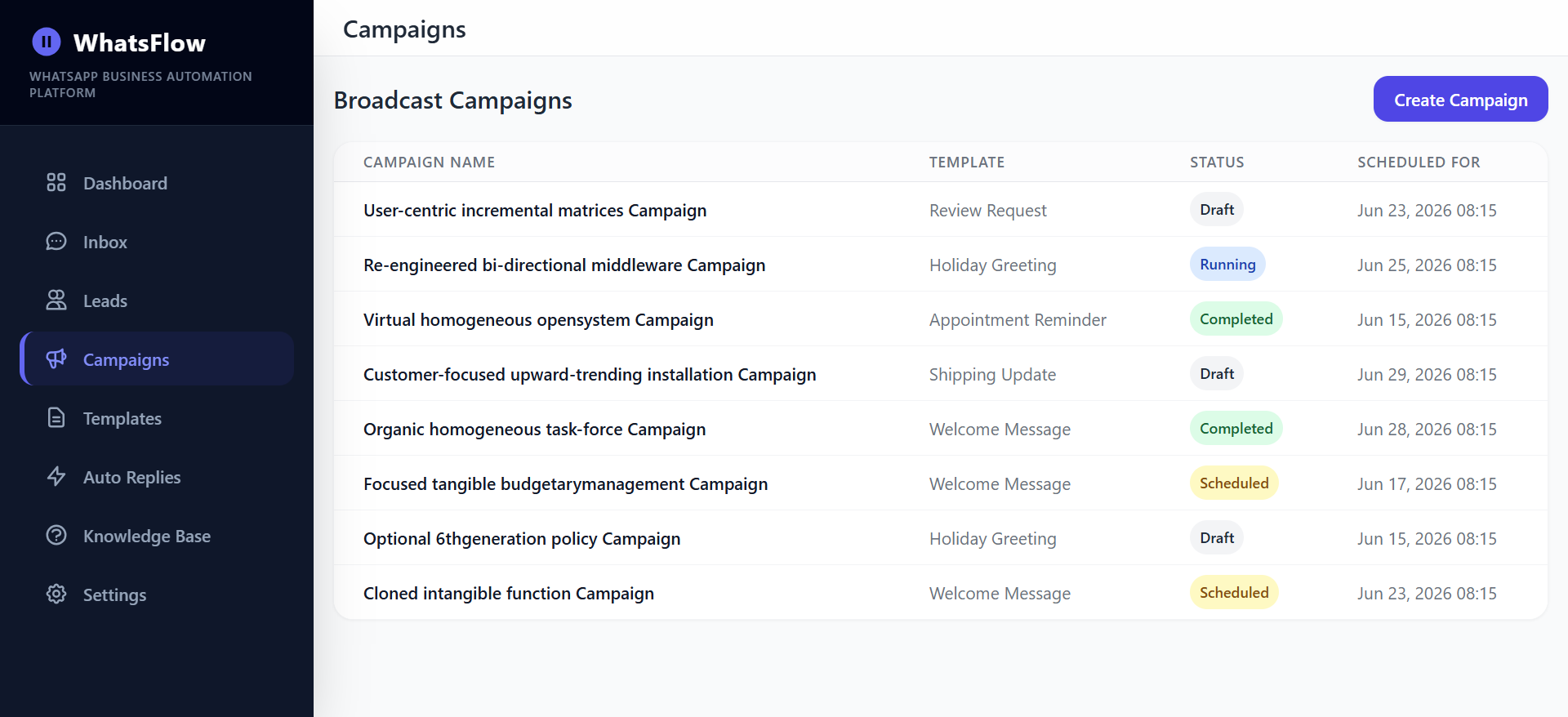 Campaign Management