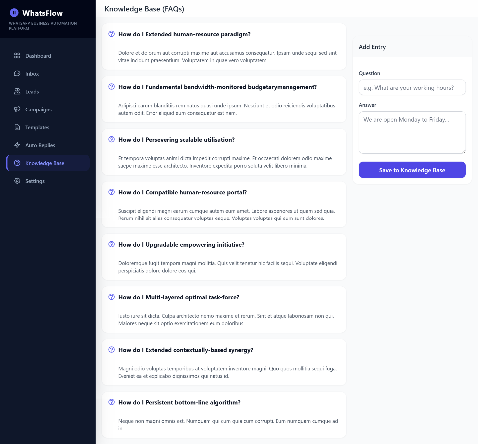 Knowledge Base